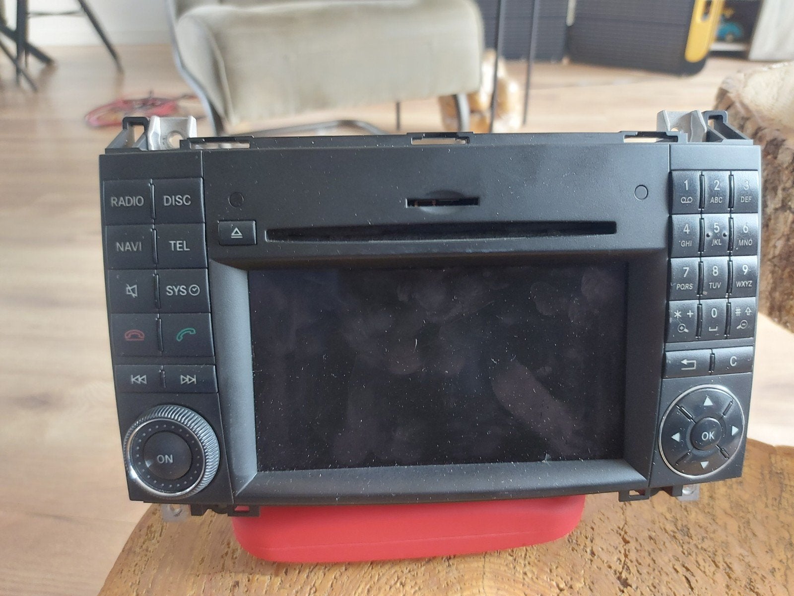 mercedes radio, Ophalen of Verzenden, Gebruikt