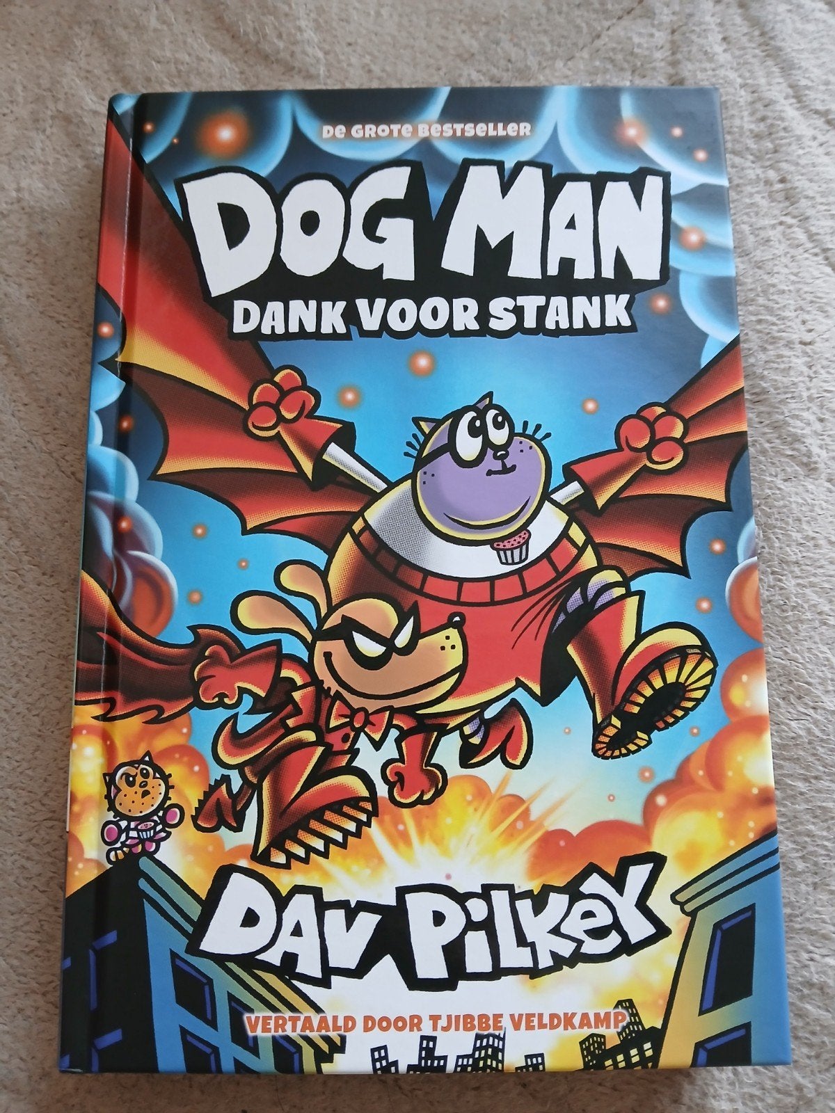 Dav Pilkey - Dog Man 14 - Dog Man: Dank voor stank, Fictie algemeen, Nieuw, Ophalen of Verzenden, Dav Pilkey
