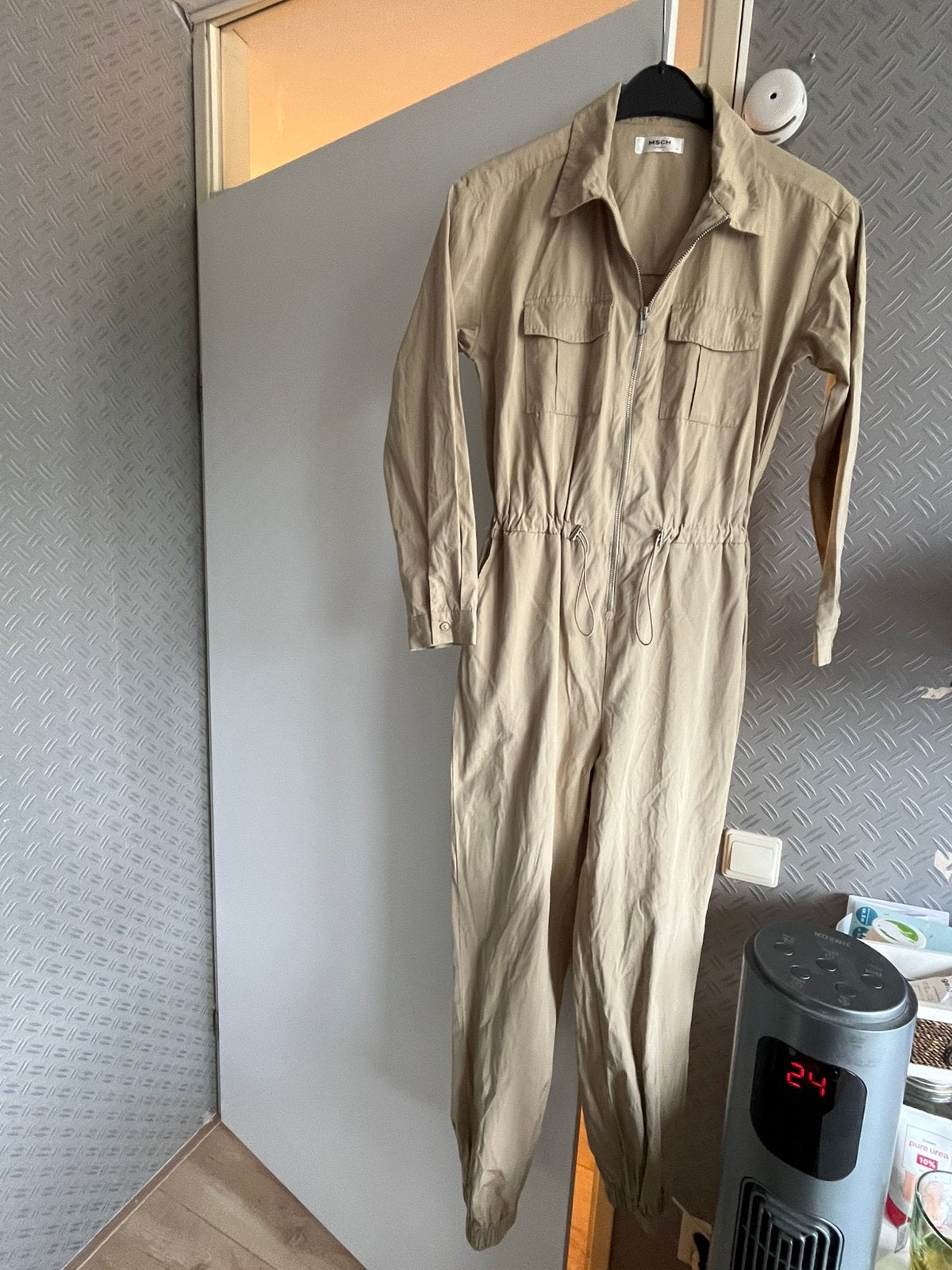 Msch copenhagen jumpsuit xs, Ophalen of Verzenden, Zo goed als nieuw, Maat 34 (XS) of kleiner, Beige
