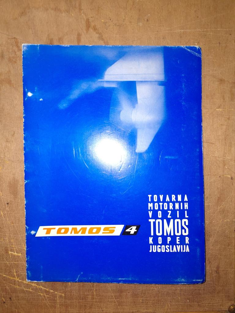 Tomos buitenboordmotor onderdelen catalogus '69, Ophalen of Verzenden, Zo goed als nieuw, Motor en Techniek, Zeilboot of Motorboot