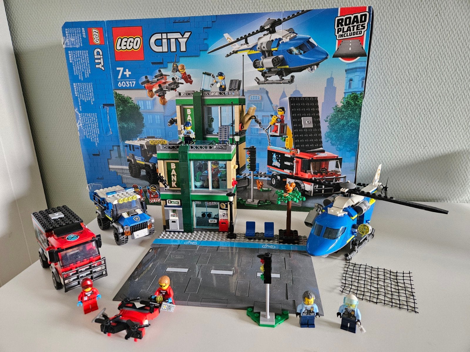 Lego City Bank 60317, Ophalen of Verzenden, Zo goed als nieuw