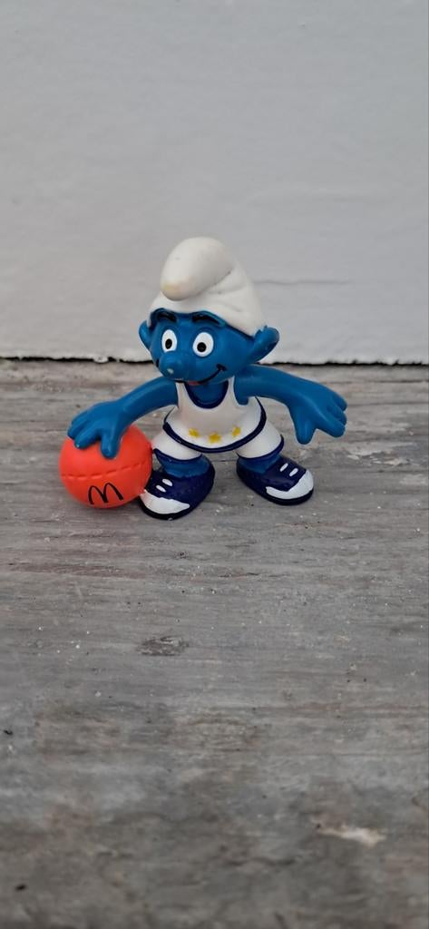 Smurf McDonald's Basketball 1998, Verzamelen, Smurfen, Ophalen of Verzenden, Gebruikt, Overige Smurfen, Poppetje, Figuurtje of Knuffel