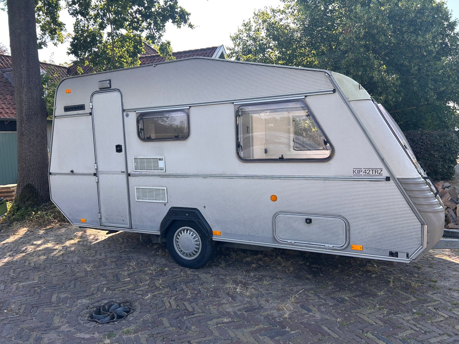 Kip Greyline 42-TRZ 1990, Caravans en Kamperen, Caravans, Vast bed, Kip, Treinzit, Particulier