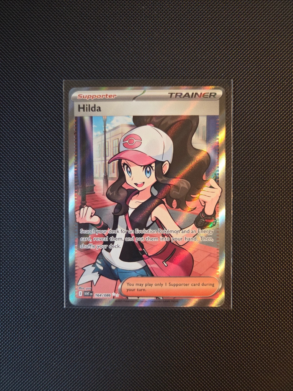 Pokémon TCG Hilda trainer 164/086 White Flare, Ophalen of Verzenden, Nieuw, Losse kaart