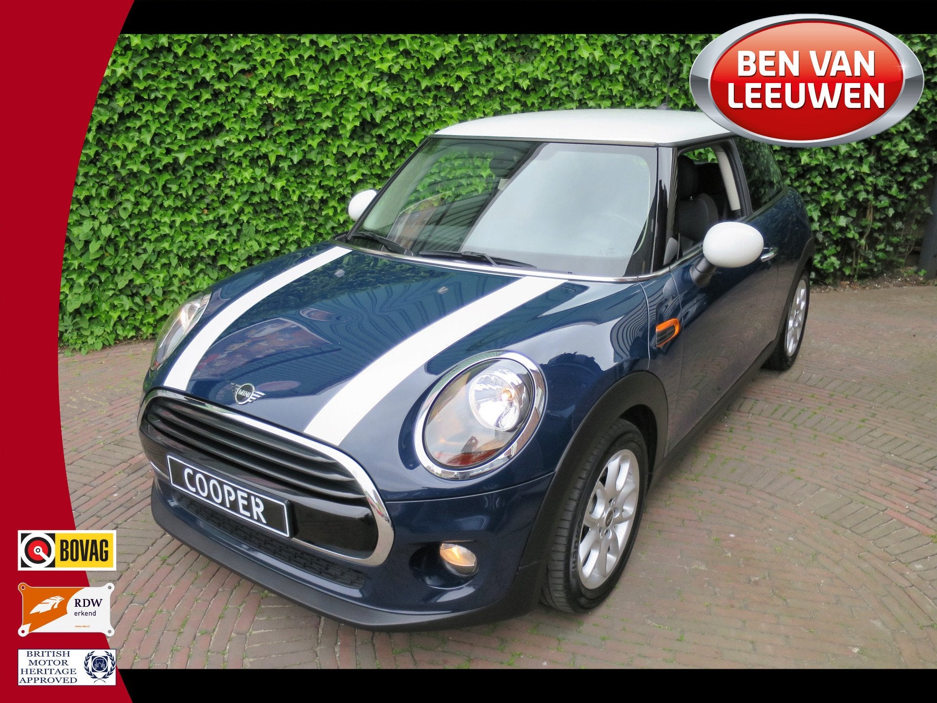 MINI Cooper 1.5 Pepper F56 LCI met Navi, Apple CarPlay, Leer, 12 maanden, 136 pk, Gebruikt, 49 €/maand