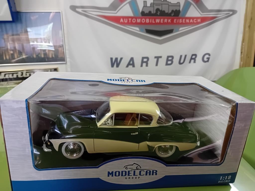 Modelauto Studebaker Commander 1:18 - Modelcar Group, Ophalen of Verzenden, Zo goed als nieuw, Overige merken