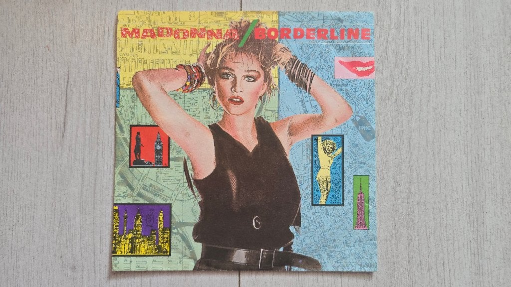Madonna Borderline - Vinyl Single, Ophalen of Verzenden, Gebruikt, Pop
