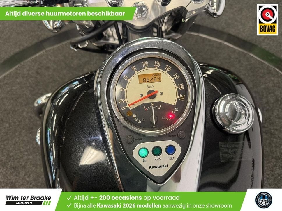 Kawasaki VN 900 Classic (bj 2010) 86,284 km, Motoren, Motoren | Kawasaki, 903 cc, 2 cilinders, Bedrijf, Onbekend