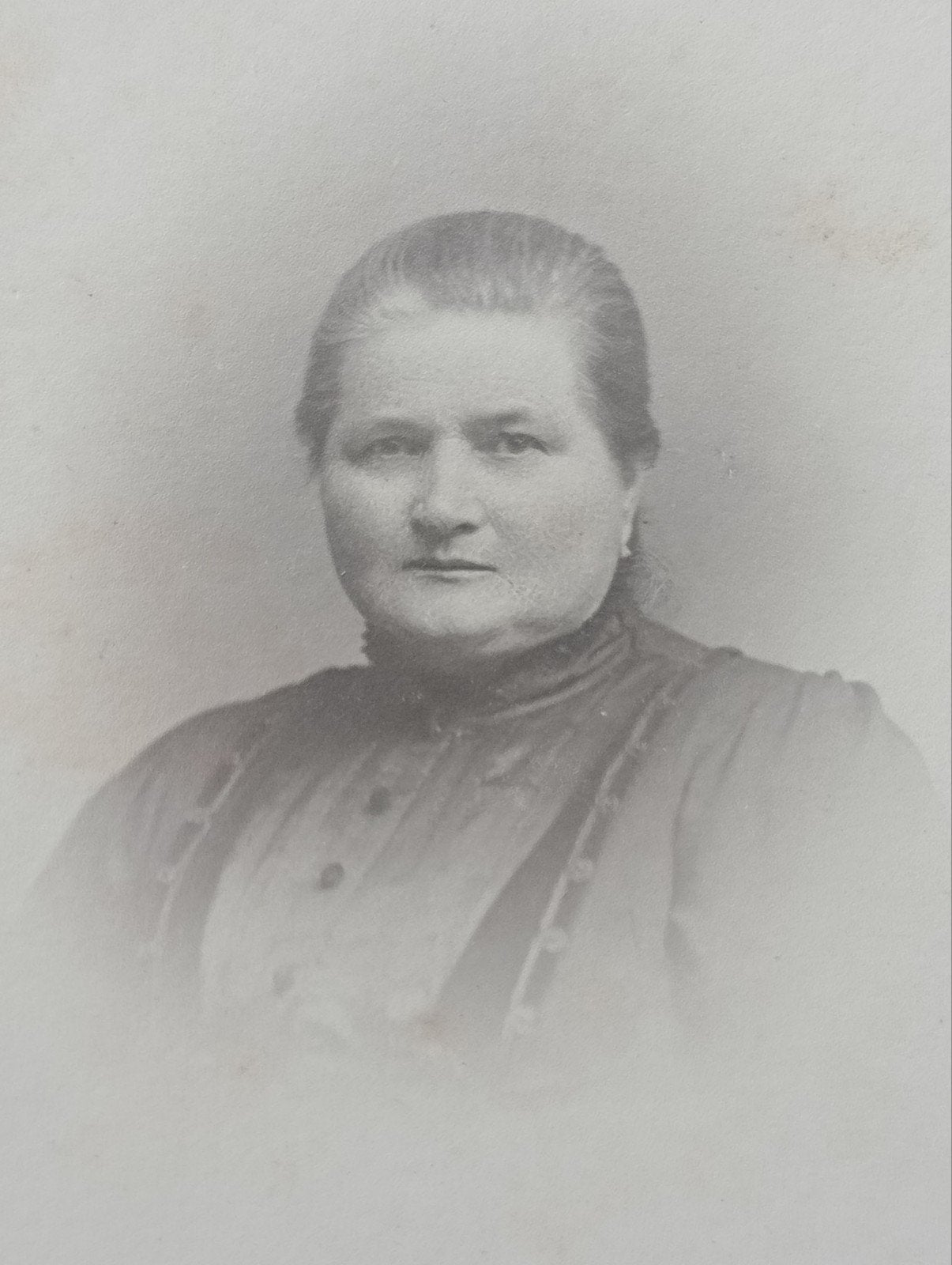 Antieke Foto Vrouw Delboy-Baer Den Haag Voor 1940, Ophalen of Verzenden, Voor 1940, Gebruikt, Overige onderwerpen
