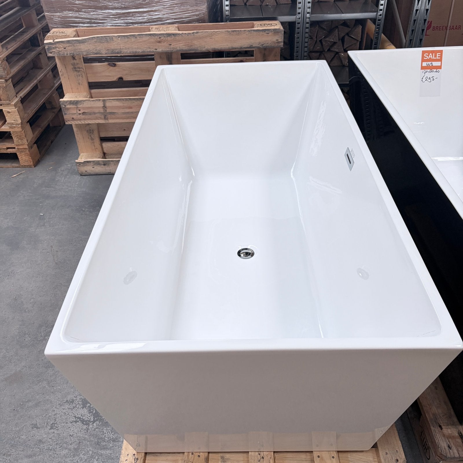 Vrijstaand Design Bad – OP=OP Voorraad Bad nr450, Ophalen, Nieuw