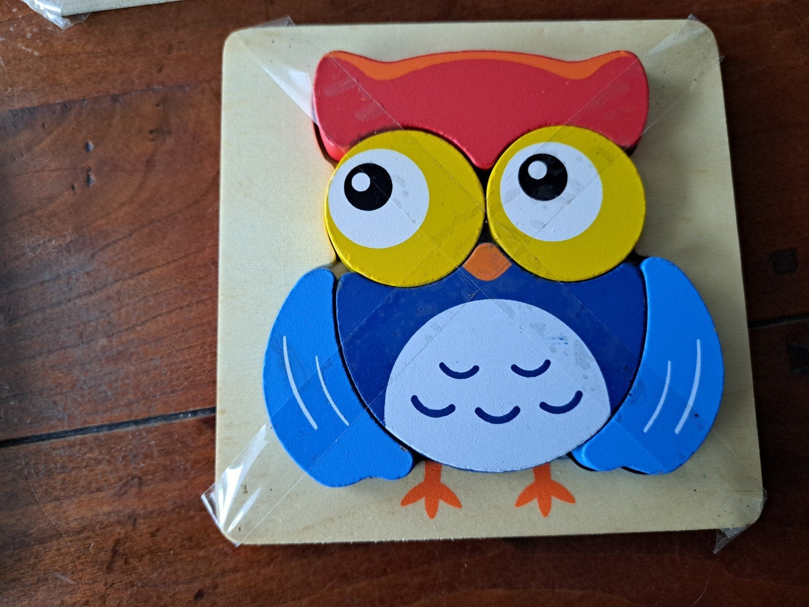 peuter/kleuter puzzel, 2 tot 4 jaar, Ophalen of Verzenden, Zo goed als nieuw, Van hout
