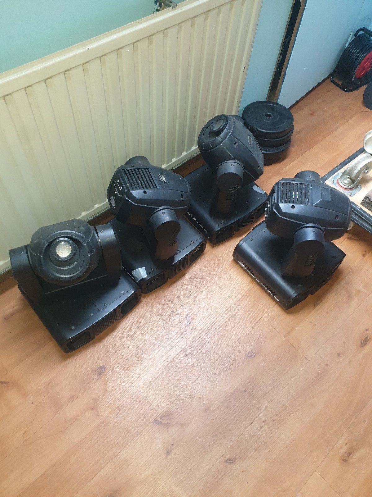 moving heads showtec, Ophalen of Verzenden, Gebruikt, Licht, Geluidgestuurd