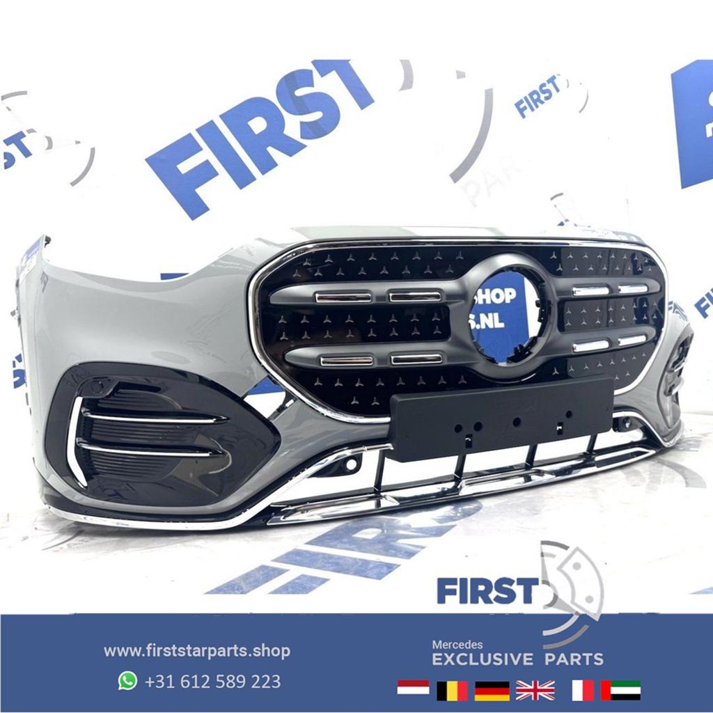 X248 GLB FACELIFT AMG VOORBUMPER X244 X248 GLB BUMPER + STAR, Gebruikt, -, Voor, Ophalen of Verzenden