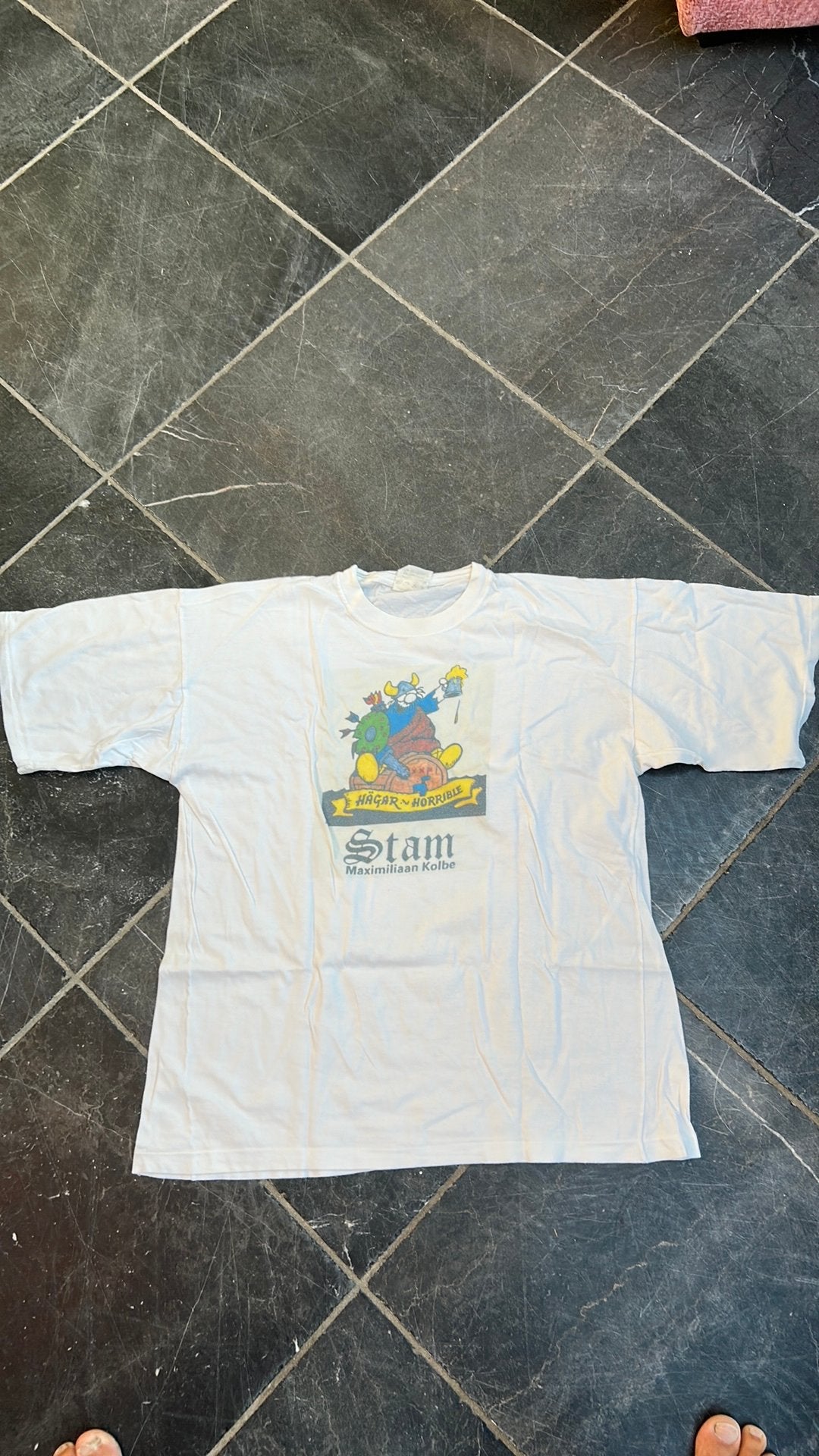 Scouting shirt maat XL, Ophalen of Verzenden, Gedragen, Maat 56/58 (XL), Wit