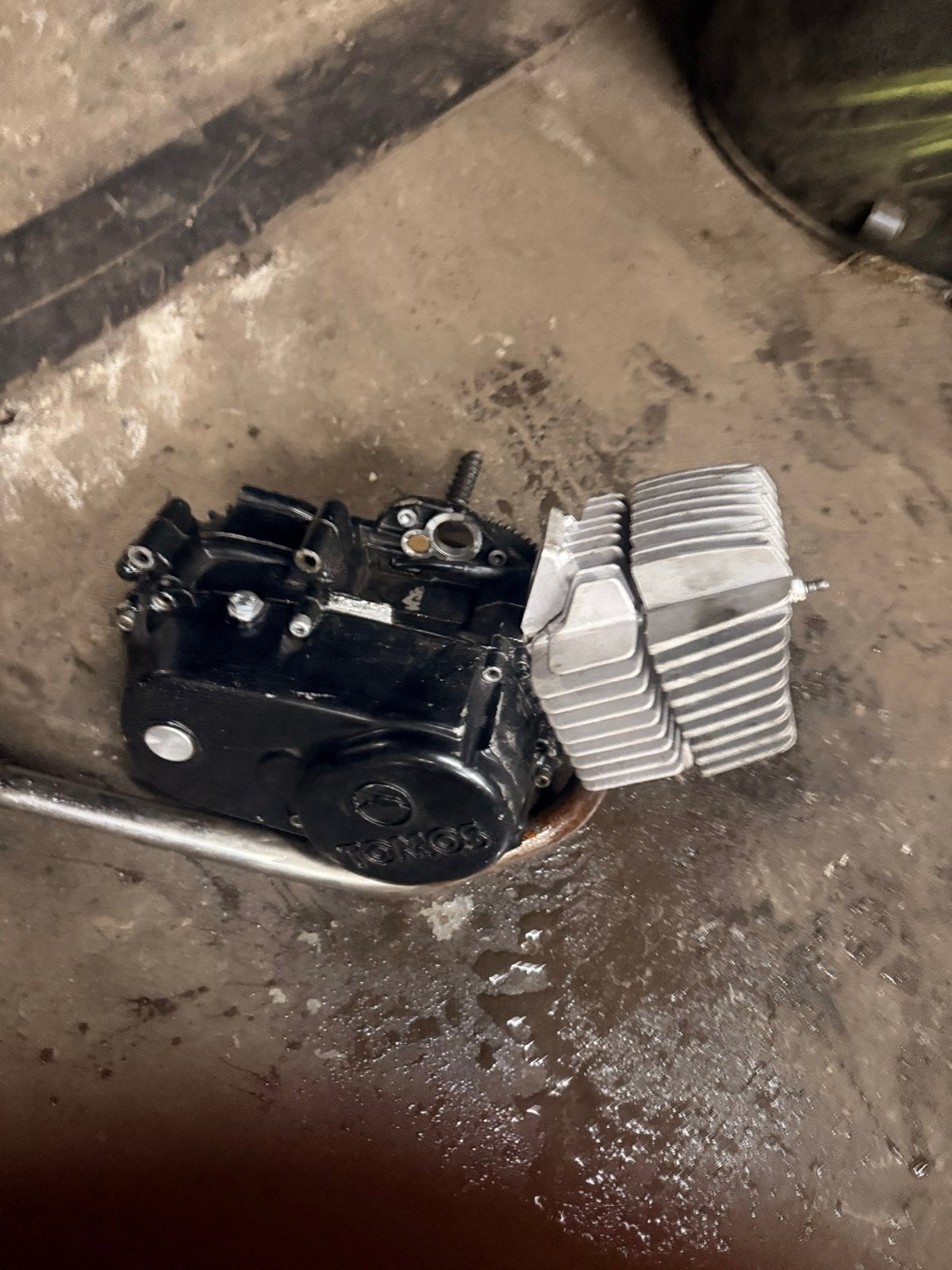 Tomos 65cc blok en cross frame - Goede staat, Ophalen of Verzenden, Gebruikt, Blok, Tomos