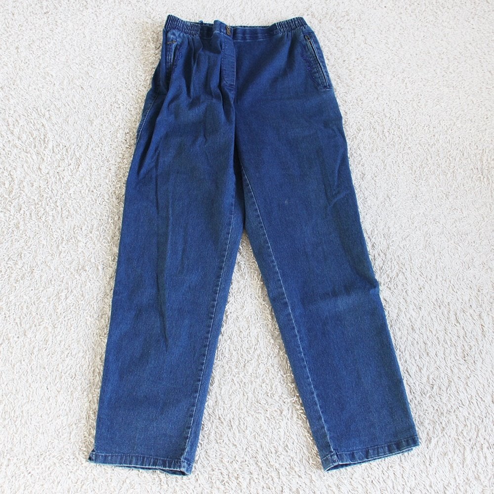 Super Leuke New Fashion Vintage Spijkerbroek (S) - 71 € 15,-, Blauw, Ophalen of Verzenden, Zo goed als nieuw, W28 - W29 (confectie 36)