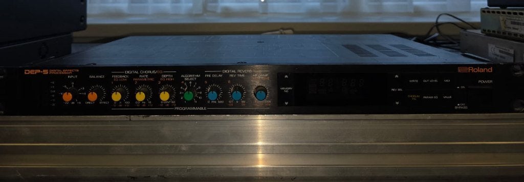 Roland DEP-5 Digitale Effectprocessor Reverb, Chorus, Delay, Ophalen of Verzenden, Zo goed als nieuw, Reverb