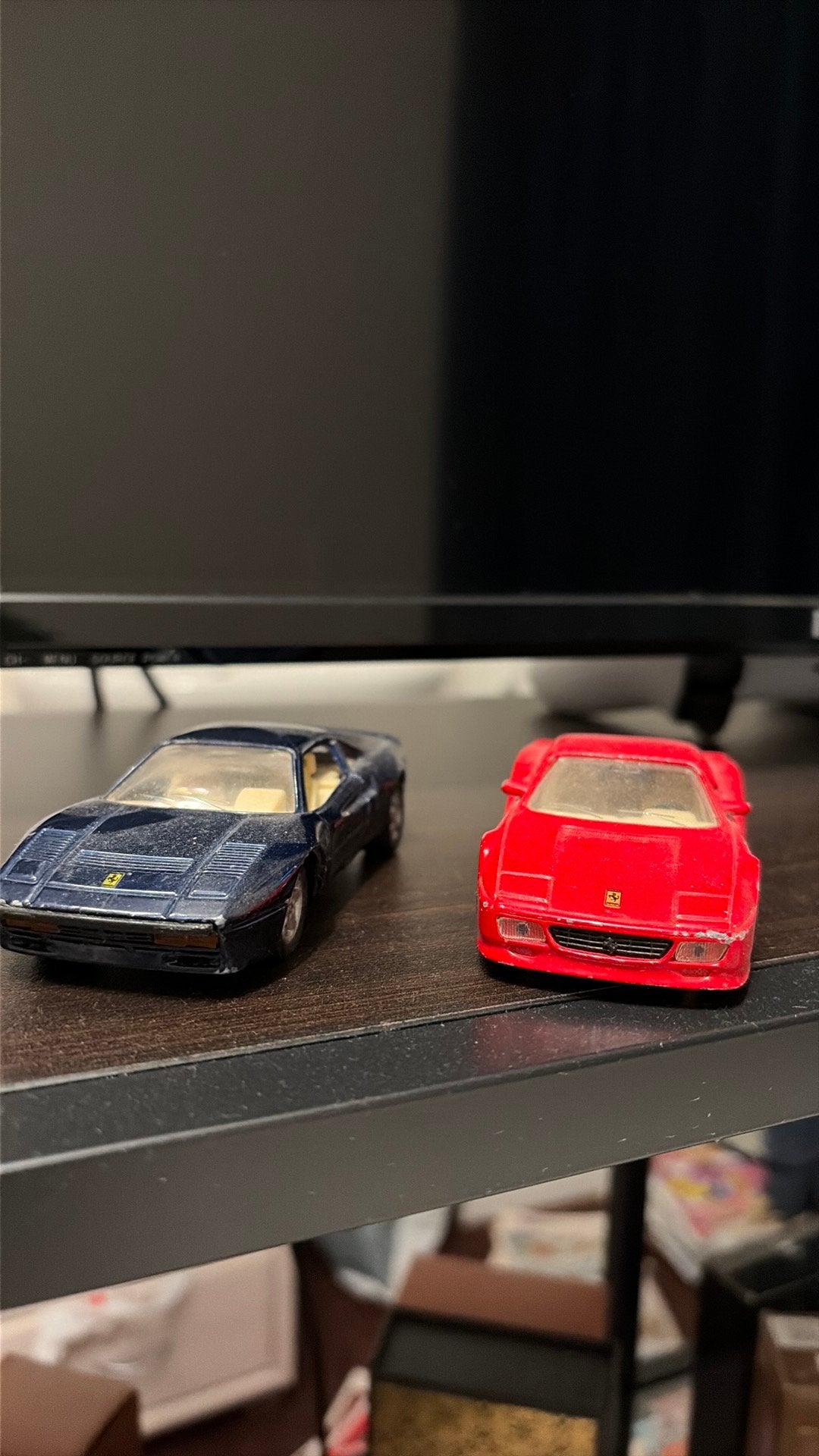 Ferrari model auto 2x, Ophalen, Zo goed als nieuw, Auto
