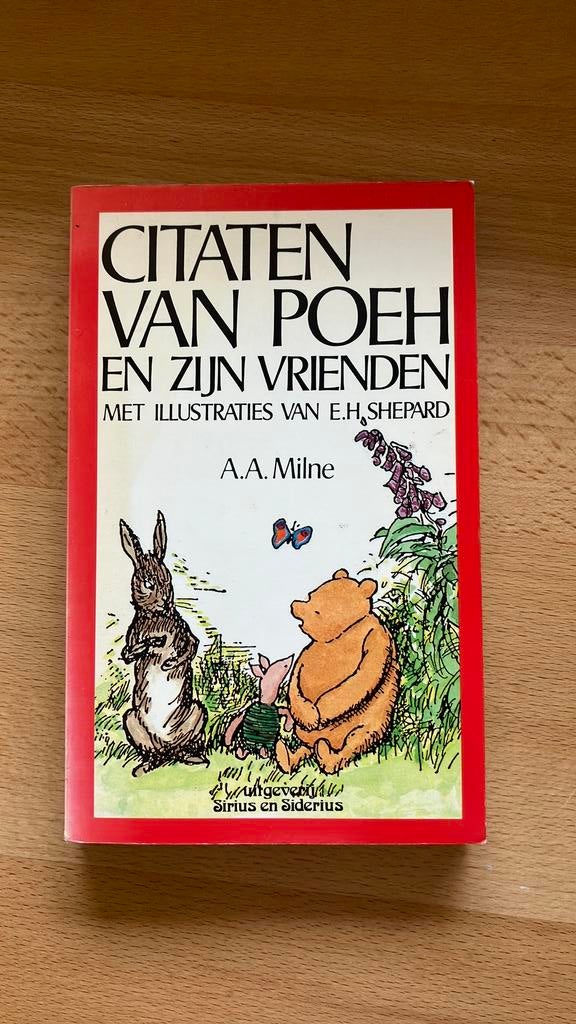 Citaten van Poeh en zijn vrienden, Ophalen of Verzenden, Zo goed als nieuw