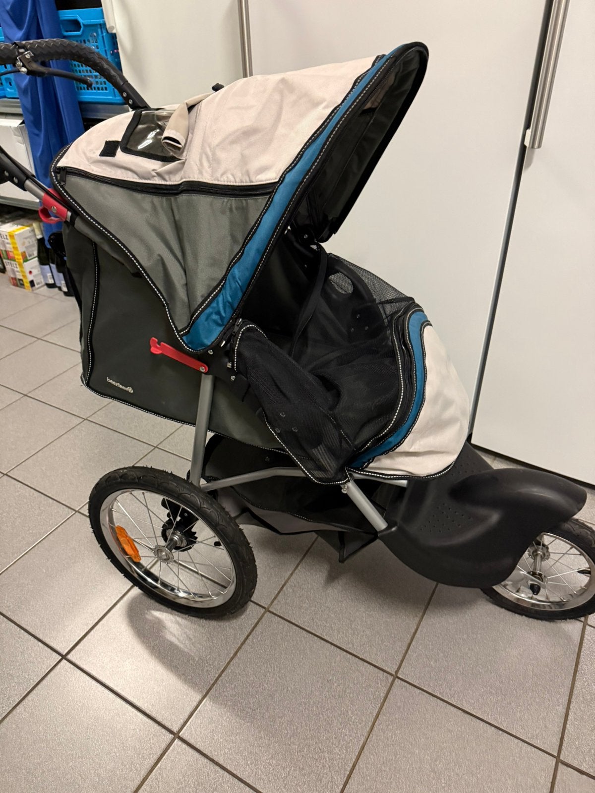 Luxe Honden buggy (Jogger), Dieren en Toebehoren, Ophalen, Zo goed als nieuw