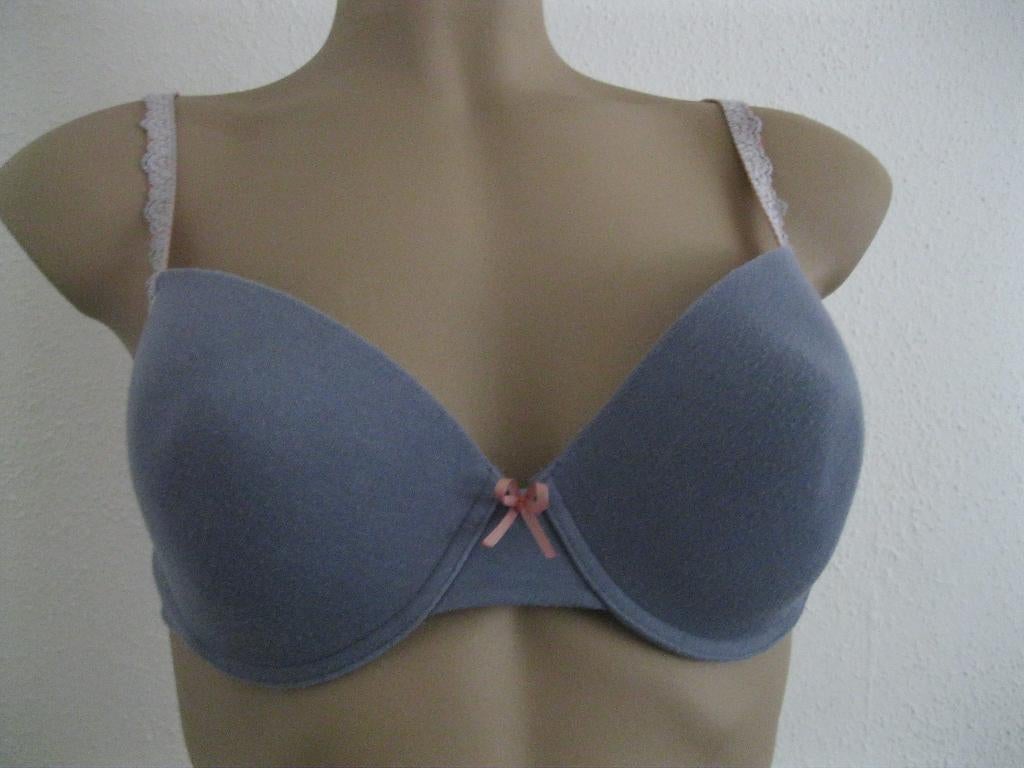 maat 85-C, 1 nieuwe Livera beugel BH, effen blauw-roze, Livera, Ophalen of Verzenden, Blauw, BH