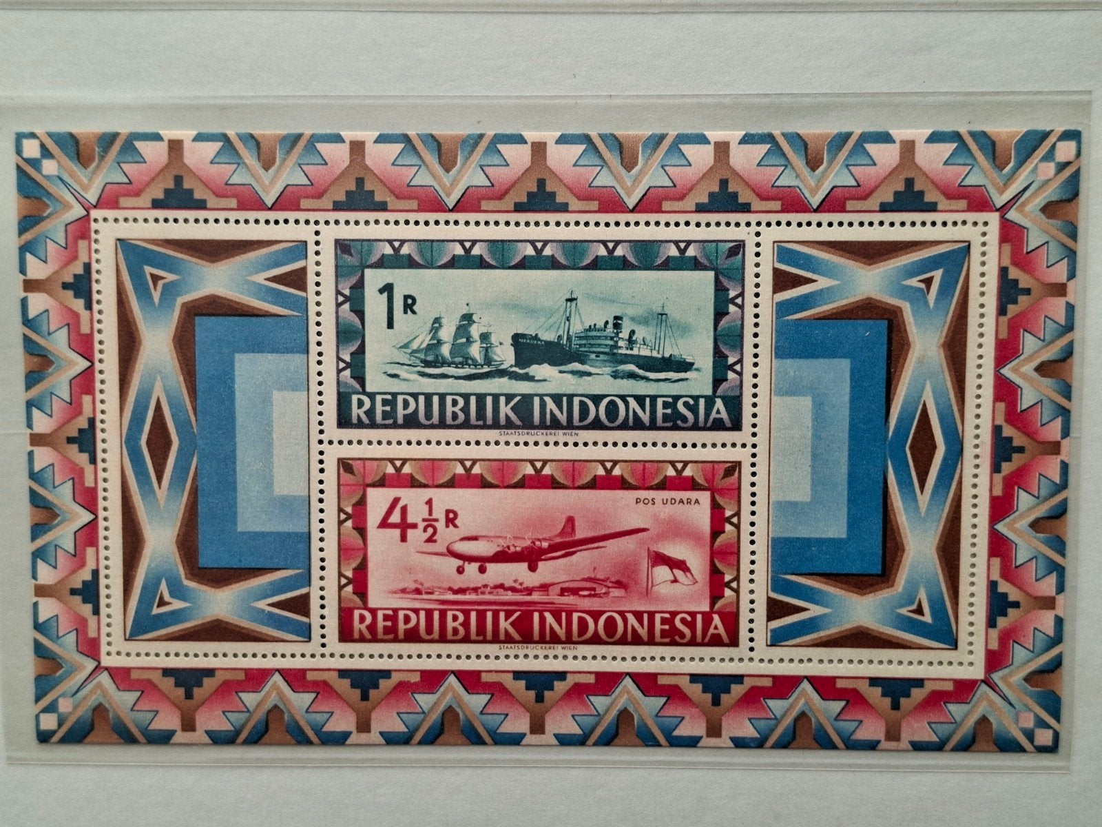 Indonesie, weense druk, Dai Nippon 19-03, Ophalen of Verzenden, Postfris, Zuidoost-Azië