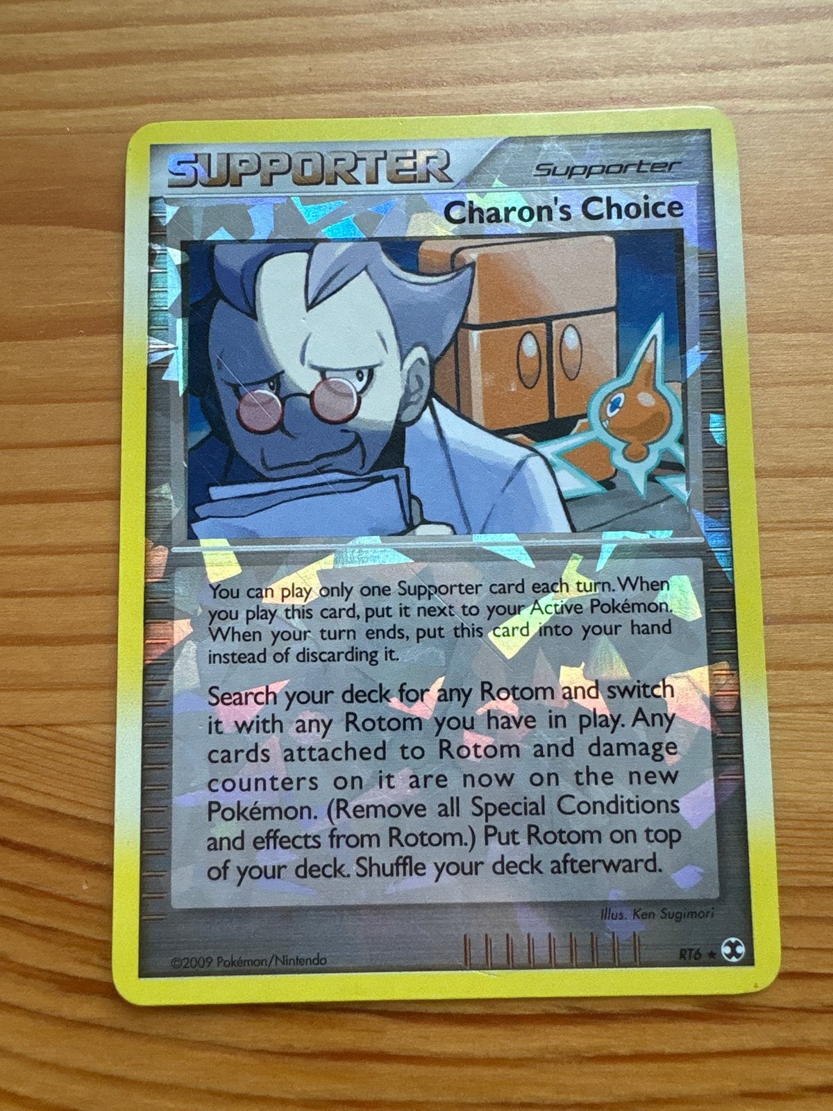Pokémon Kaart Charon's Choice Supporter Foil RT6, Verzenden, Gebruikt, Losse kaart, Foil