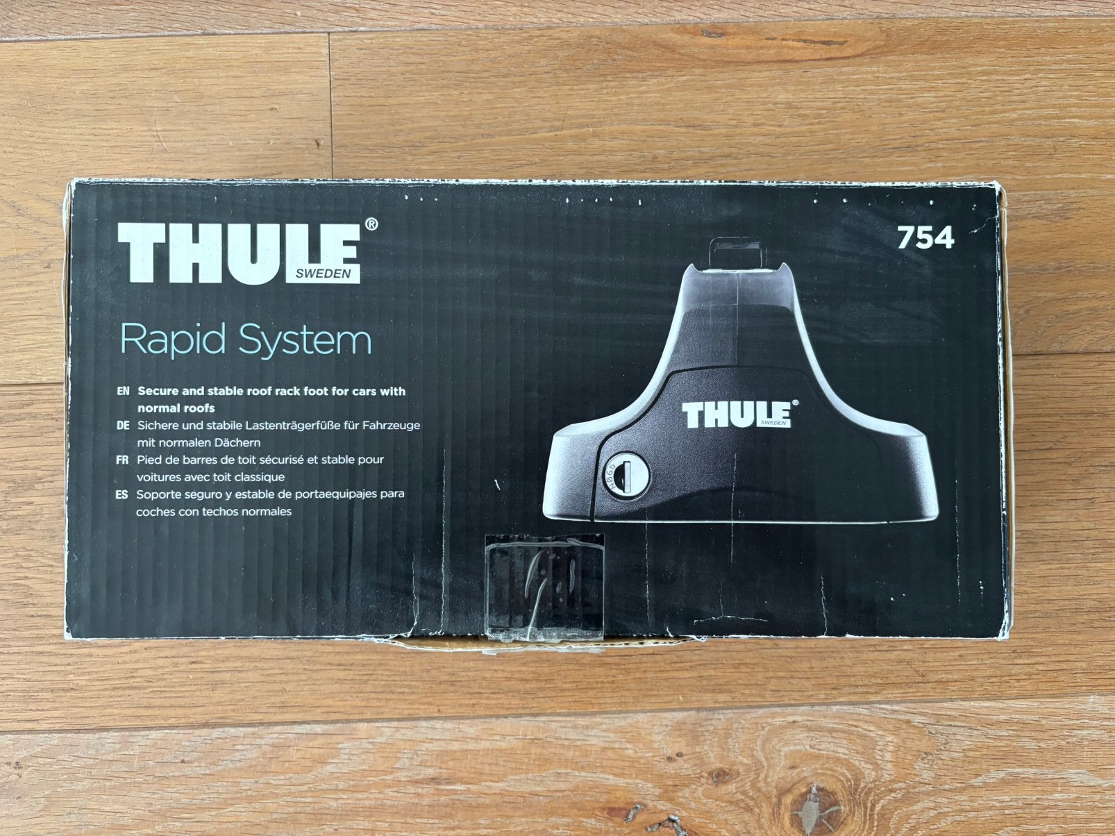 Thule dakdragers, Ophalen, Gebruikt