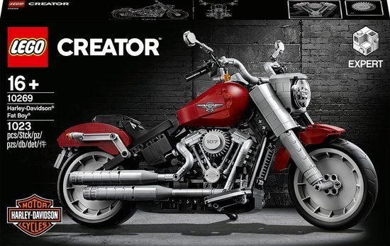 LEGO 10269 Creator Expert Harley Davidson Fat Boy, Lego, Nieuw, Ophalen of Verzenden, Compleet