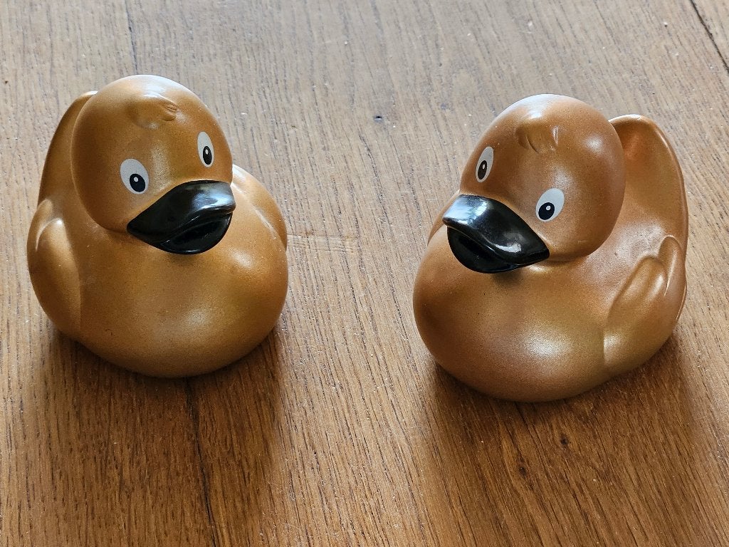Gouden badeend, Ophalen of Verzenden, Nieuw