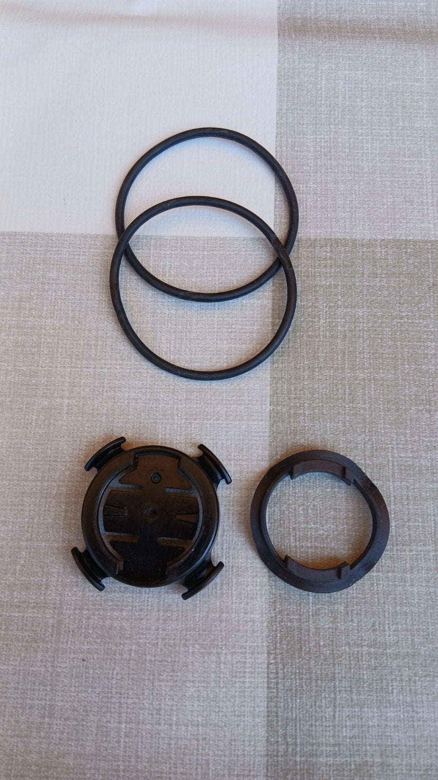 Garmin fietsbevestiging met rubberen ringen, Ophalen of Verzenden, Nieuw, Garmin