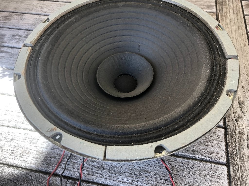Te Koop: Vintage bas-mid speaker., Ophalen, Minder dan 60 watt, Subwoofer, Overige merken