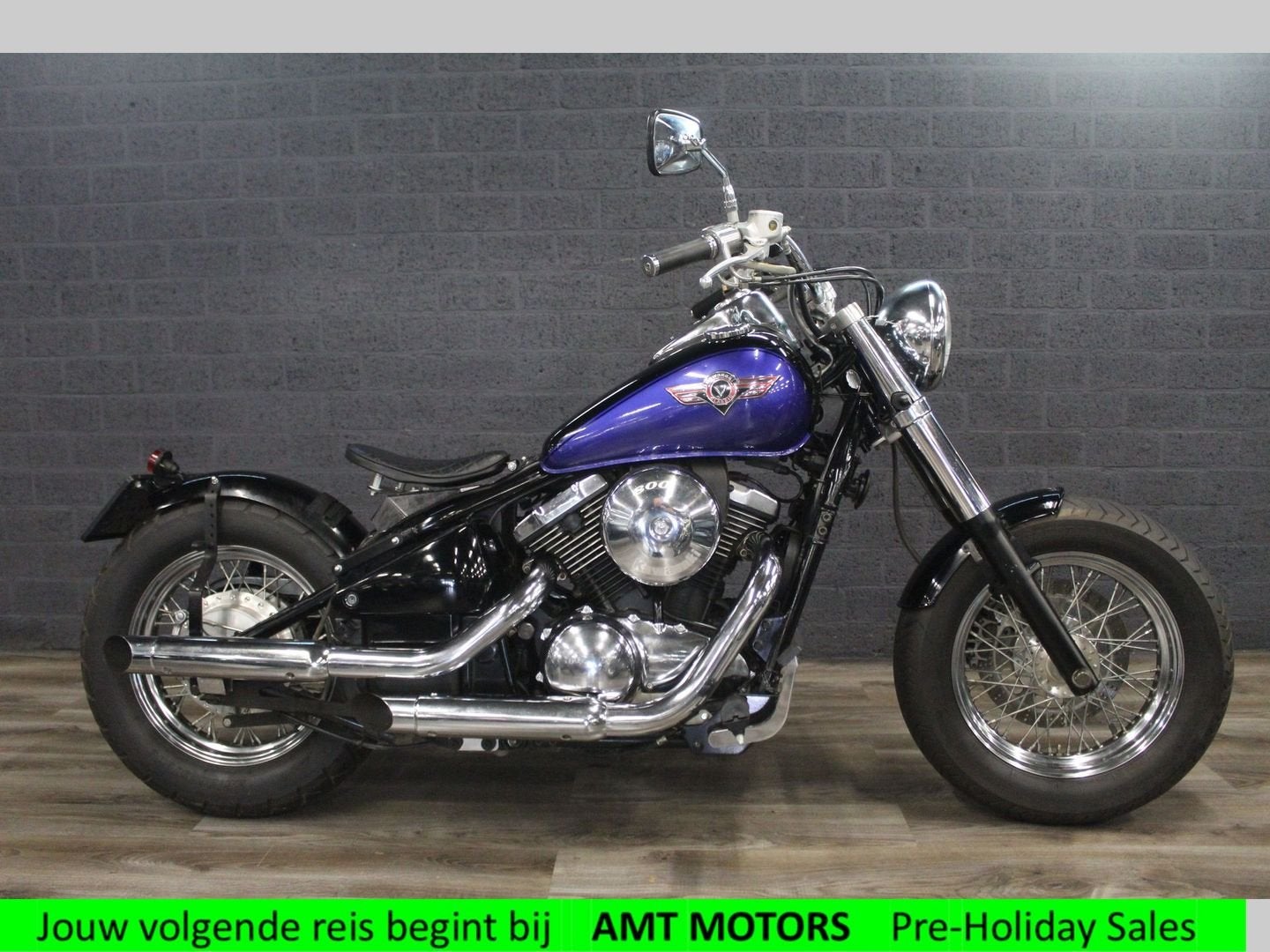 KAWASAKI VN 800 Bobber Classic \'96 VN800 24.279 km Custom, Motoren, 2 cilinders, 805 cc, Chopper, Bedrijf