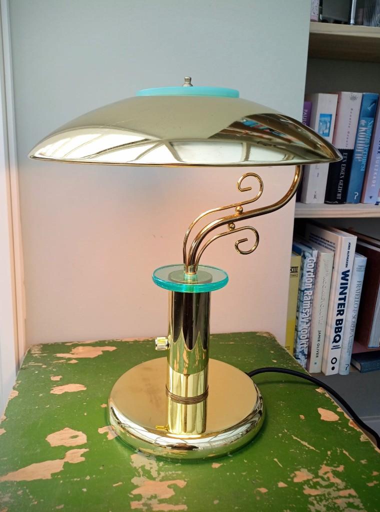 Vintage tafellamp, Ophalen, Mid Century Hollywood Vintage, Gebruikt, Overige materialen