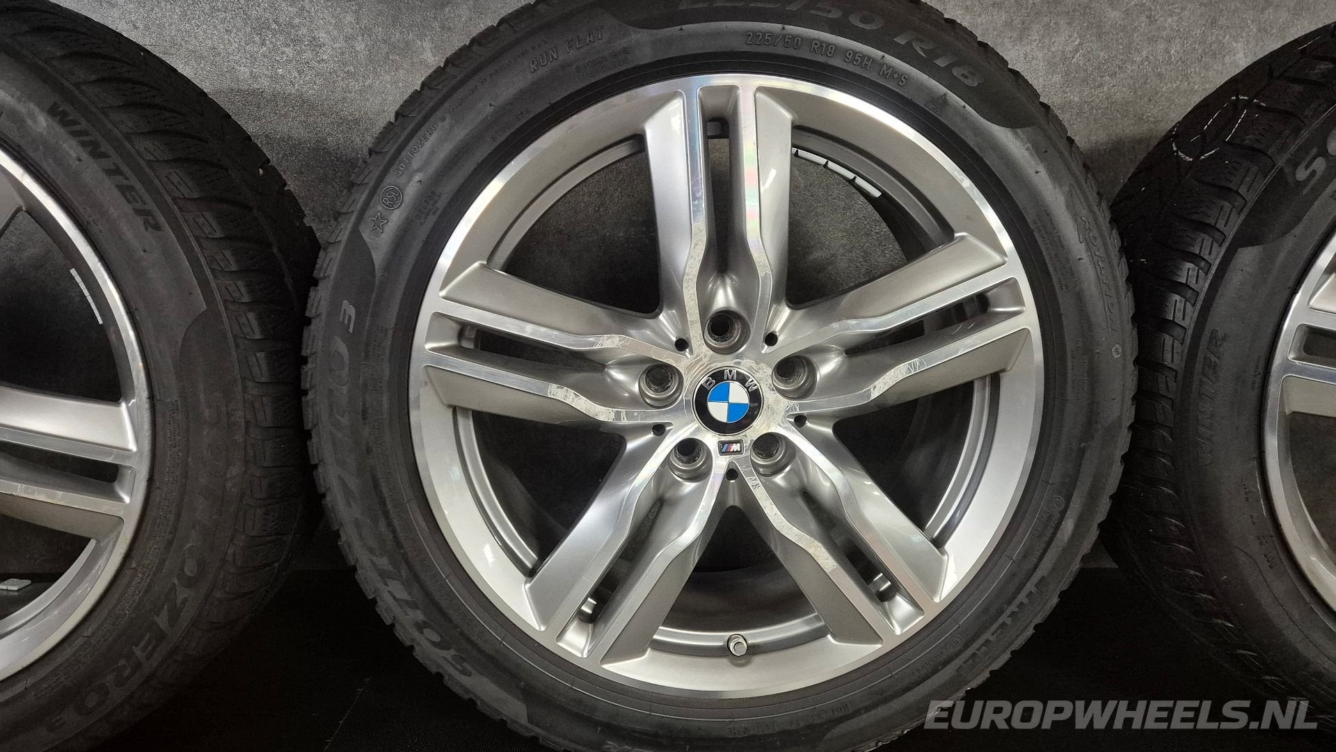 18 inch BMW velgen X1 F48 X2 F39 winterbanden 570M, 18 inch, Gebruikt, -, -