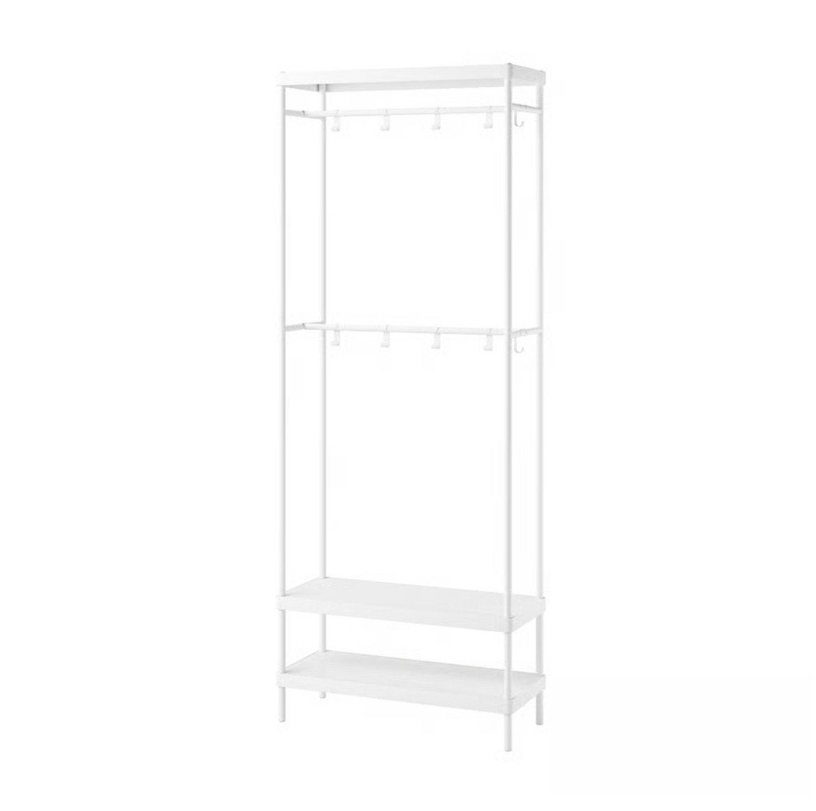 2 IKEA Mackapär staande kapstokken - Zo goed als nieuw, Huis en Inrichting, Ophalen, Zo goed als nieuw, Metaal, Staande kapstok