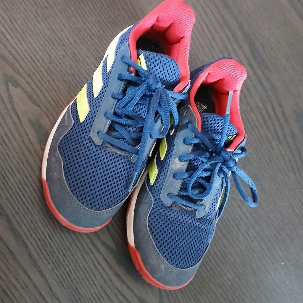Adidas tennisschoenen - Blauw/Rood - Maat 36, Ophalen