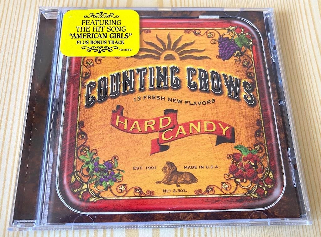 CD Counting Crows - Hard Candy (+ hidden track), Cd's en Dvd's, Cd's | Rock, Gebruikt, Alternative, Ophalen