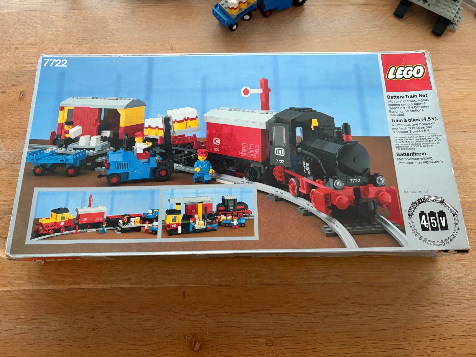 Lego Trein 7722 met rails, wagons en instructies, Kinderen en Baby's, Ophalen, Gebruikt, Overige thema's, Lego