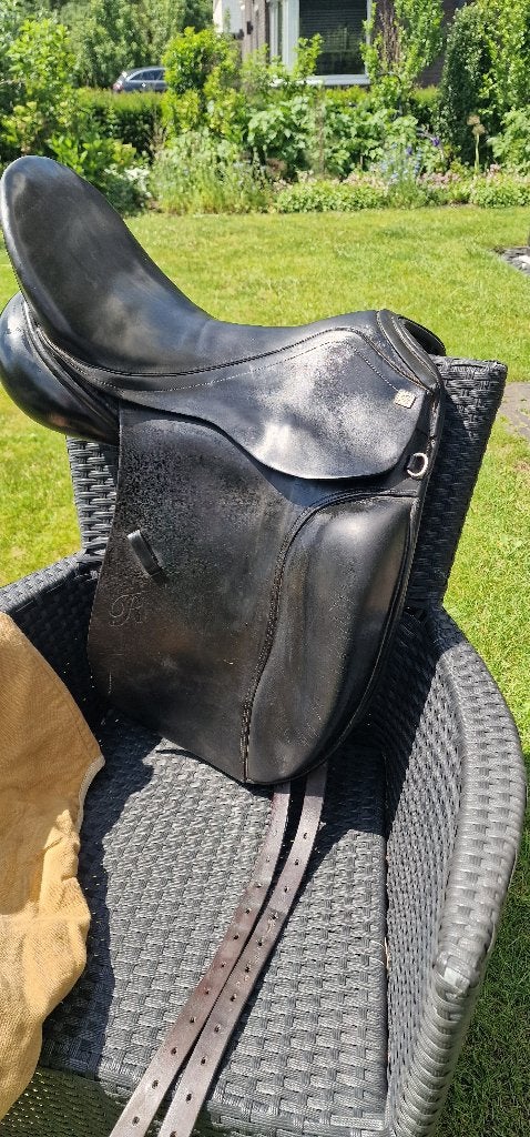 paardrijzadel Eric Thomas Fitter Mixte, Dieren en Toebehoren, Ophalen, XL (18 inch of meer), Zo goed als nieuw, Middel