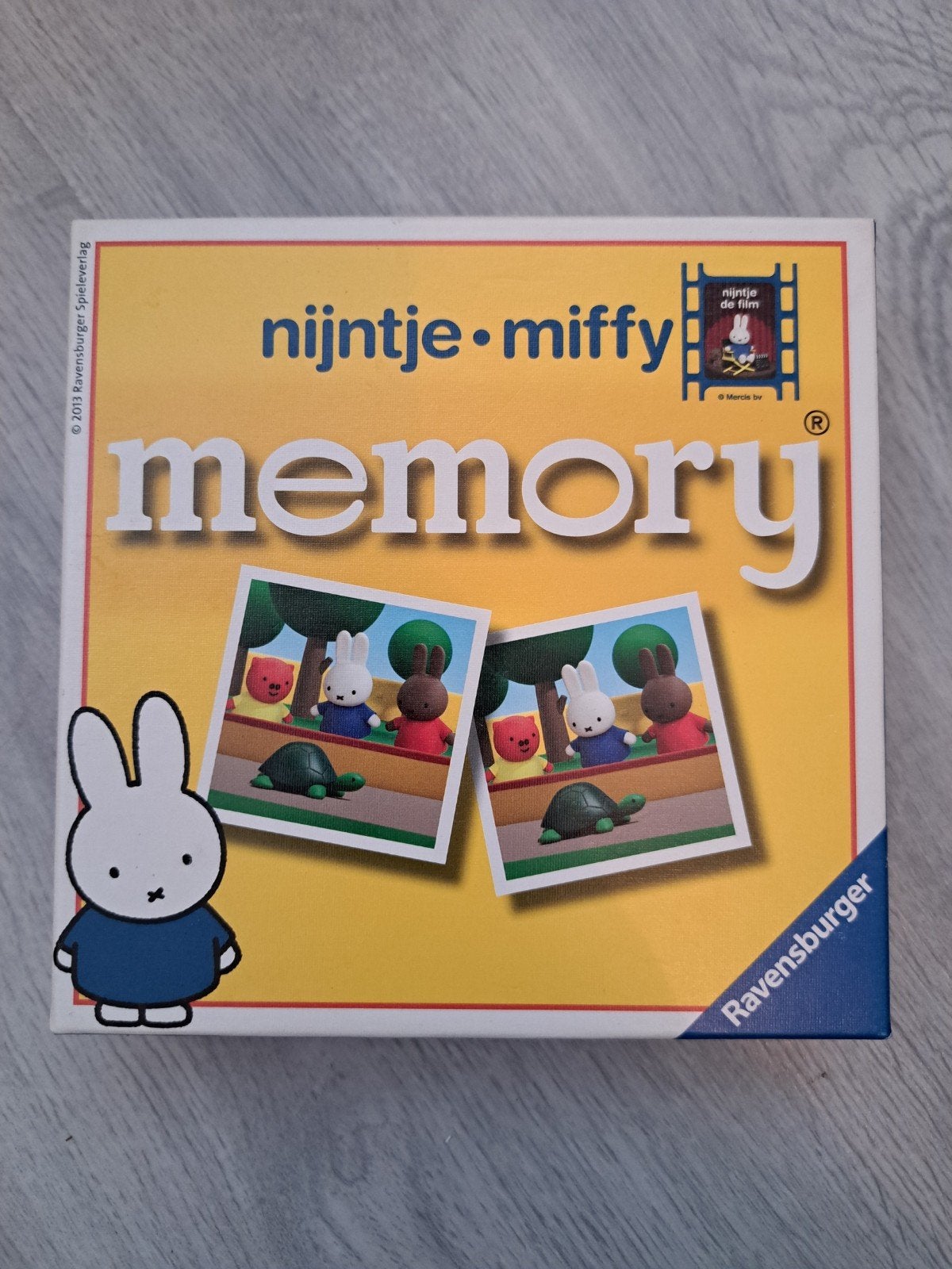 Ravensburger Nijntje Memory spel, Een of twee spelers, Ophalen of Verzenden, Zo goed als nieuw, Ravensburger