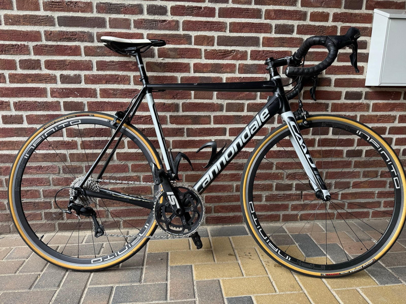 Cannondale Caad12 racefiets - 56 cm frame, Infinito velgen, Gebruikt, Meer dan 20 versnellingen, 53 tot 57 cm, Ophalen