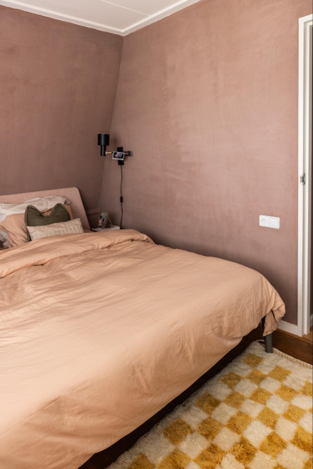 Auping Essential bedframe 210x180cm met hoofdbord, Ophalen, Overige materialen, 210 cm, Tweepersoons