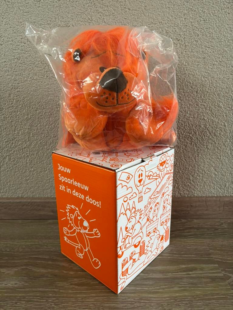 NIEUW! ING spaarleeuw, Verzamelen, Spaarpotten, Ophalen of Verzenden, Nieuw