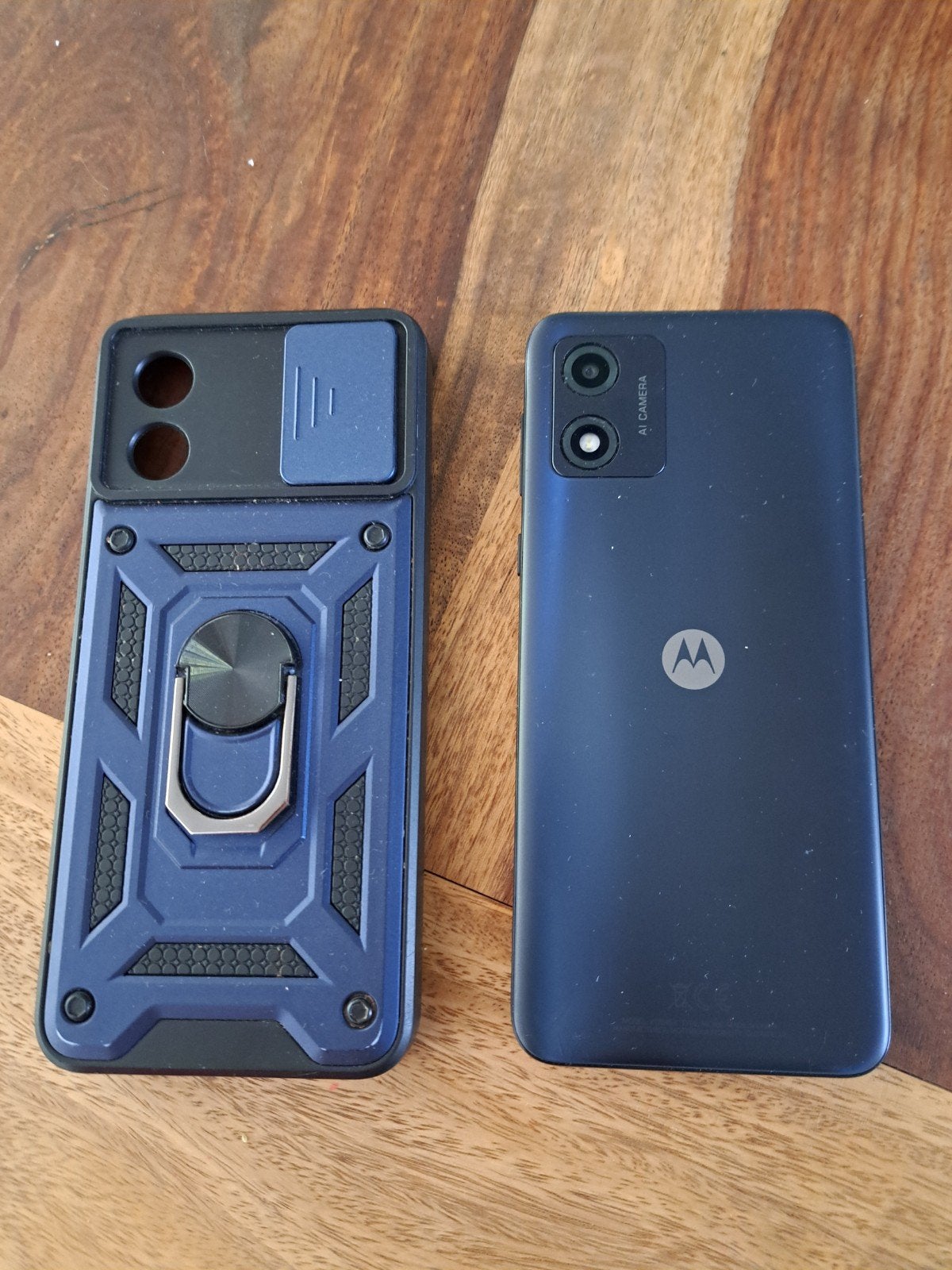 Motorola telefoon met hoesje, Ophalen of Verzenden, Gebruikt