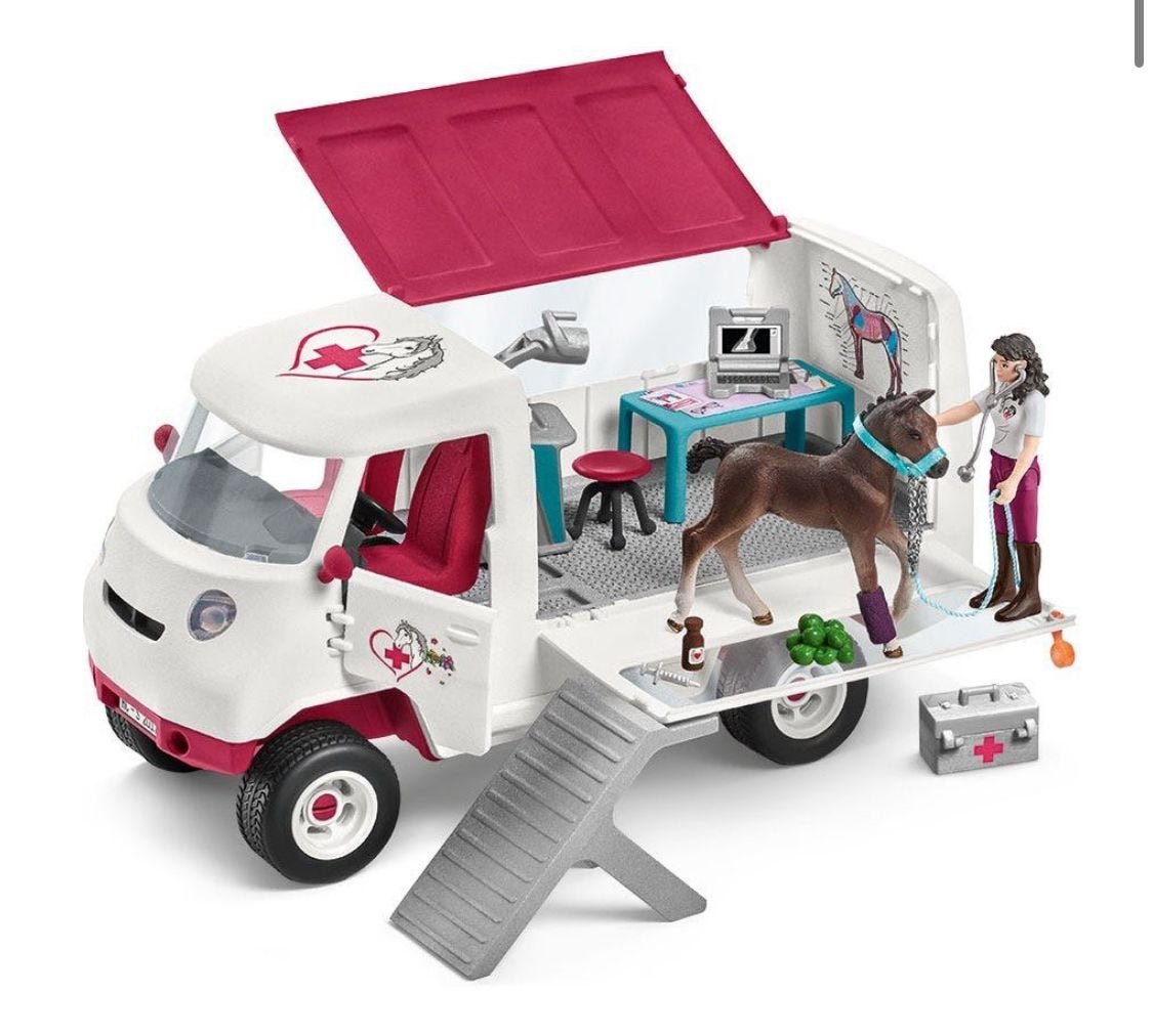 Schleich ambulance - ophalen, Verzamelen, Speelgoed, Ophalen, Gebruikt