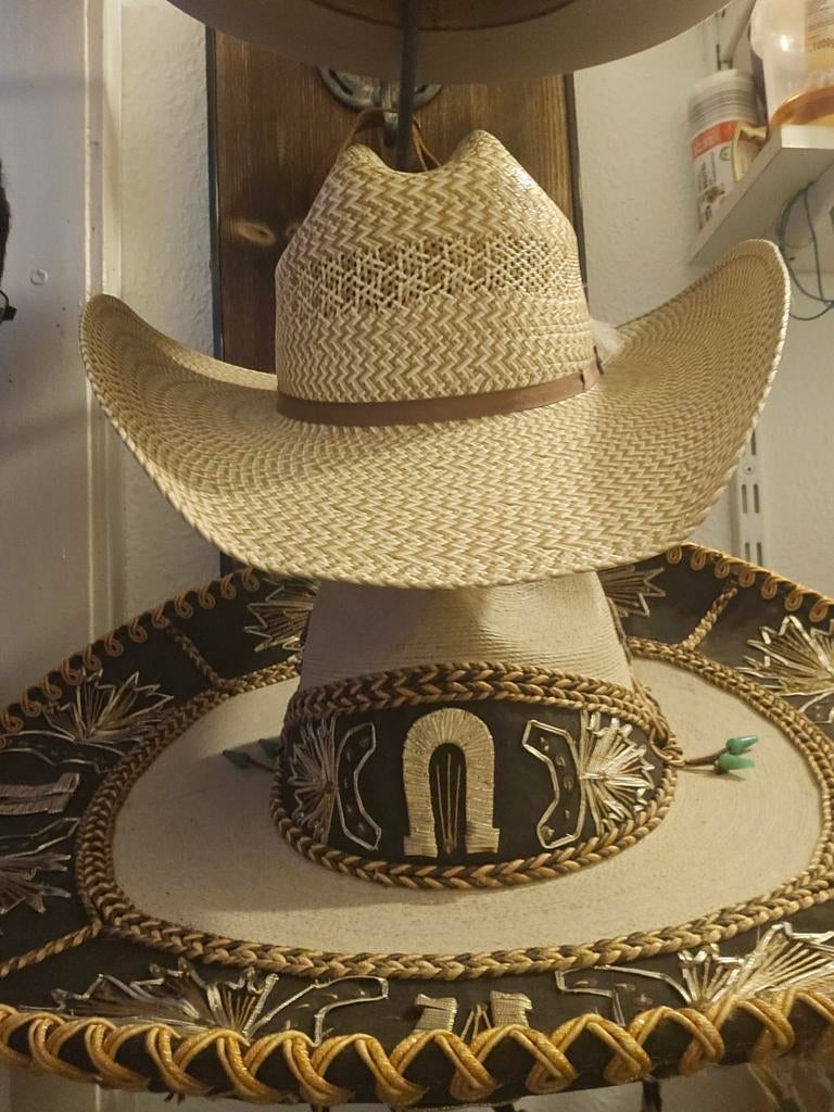Straw Western  Cowboy hat, Dieren en Toebehoren, Ophalen of Verzenden, Western, Cap