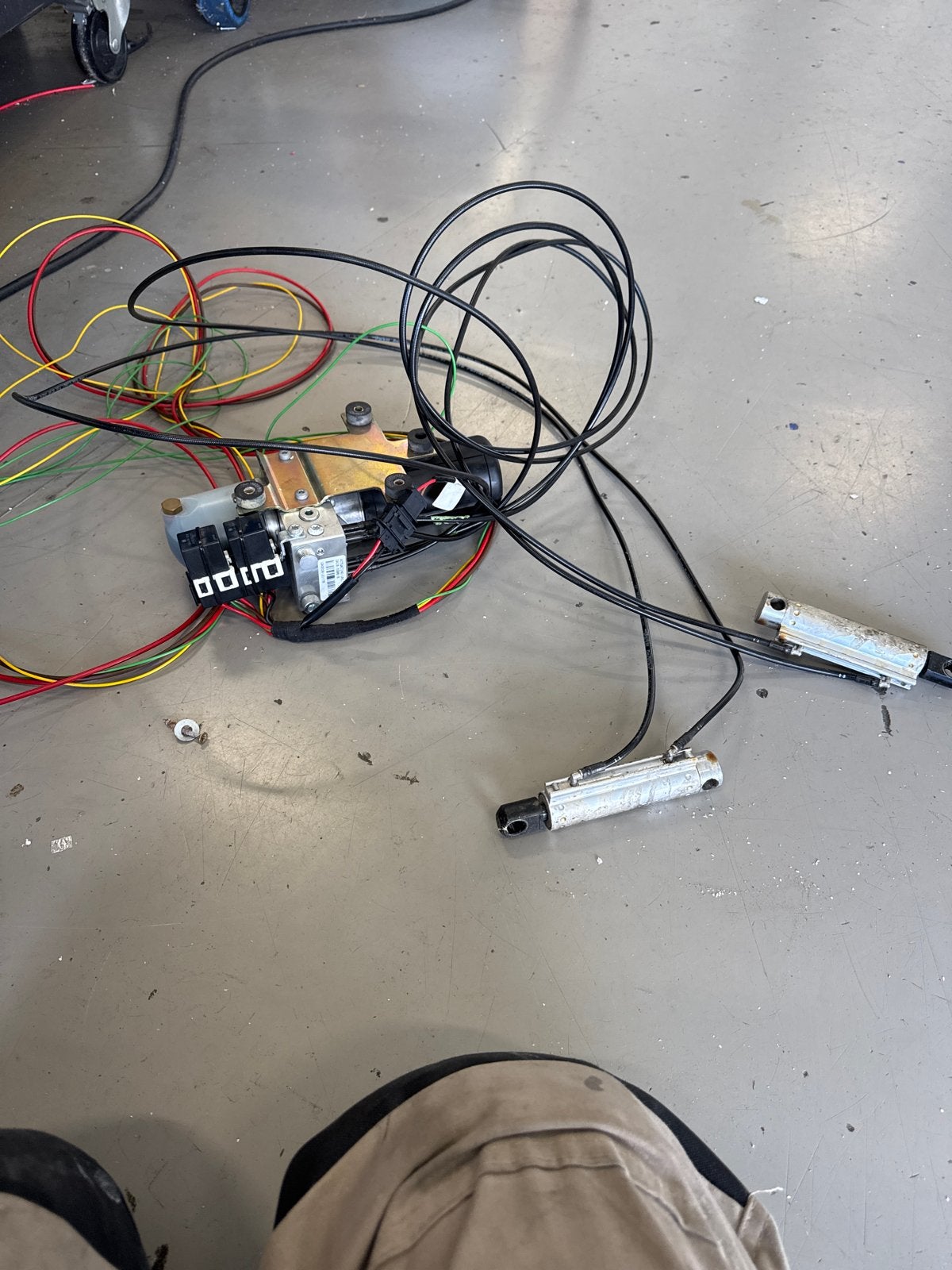 Hydraulische pomp en cilinders 12v., Ophalen of Verzenden, Gebruikt, Overige automerken