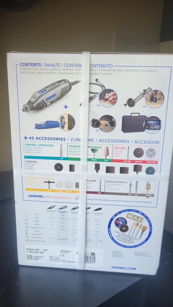 Dremel 4250 Multitool met 45 accessoires en koffer, Ophalen of Verzenden, Nieuw
