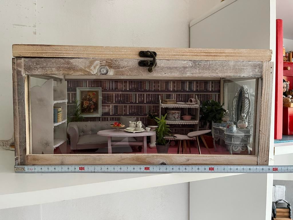 Collectie Poppenhuisjes, Kijkkastjes en Miniaturen, Ophalen, Zo goed als nieuw, Poppenhuis
